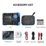 FNIRSI MRT-1050 Insulation Resistance Tester 200GΩ DC1000V AC750V High Precision Megohmmeter for Motor Cable Testing - Image 7