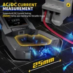 FNIRSI DMC-100 DC AC Current Voltage Clamp Meter Digital Multimeter - Image 4