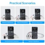 FNIRSI LC1020E High Precision Handheld Digital Bridge LCR ESR Tester - Image 7