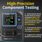 FNIRSI LCR-P1 Multifunction LCR Transistor Capacitor Tester - Image 4