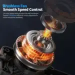 FNIRSI SAG-55 Pro Intelligent 550W Hot Air Gun - Image 3